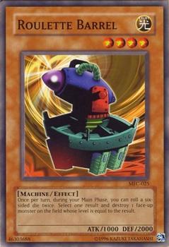 2003 Yu-Gi-Oh! Magician's Force #MFC-025 Roulette Barrel Front