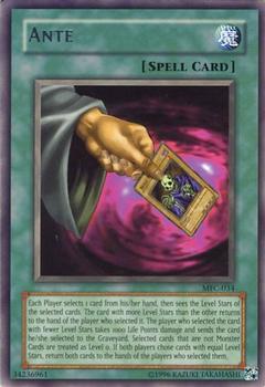2003 Yu-Gi-Oh! Magician's Force #MFC-034 Ante Front