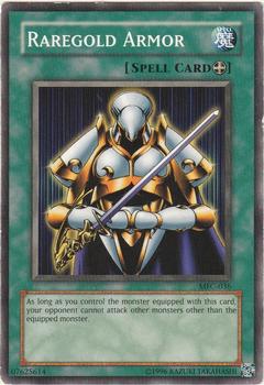2003 Yu-Gi-Oh! Magician's Force #MFC-036 Raregold Armor Front