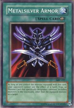 2003 Yu-Gi-Oh! Magician's Force #MFC-037 Metalsilver Armor Front