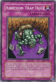 2003 Yu-Gi-Oh! Magician's Force #MFC-050 Adhesion Trap Hole Front