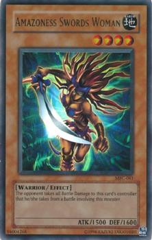 2003 Yu-Gi-Oh! Magician's Force #MFC-061 Amazoness Swords Woman Front