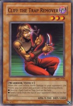 2003 Yu-Gi-Oh! Magician's Force #MFC-078 Cliff the Trap Remover Front