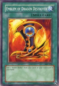 2003 Yu-Gi-Oh! Magician's Force #MFC-090 Emblem of Dragon Destroyer Front