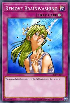 2003 Yu-Gi-Oh! Magician's Force #MFC-101 Remove Brainwashing Front