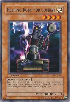 2003 Yu-Gi-Oh! Magician's Force 1st Edition #MFC-022 Helping Robo For Combat Front