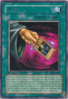 2003 Yu-Gi-Oh! Magician's Force 1st Edition #MFC-034 Ante Front