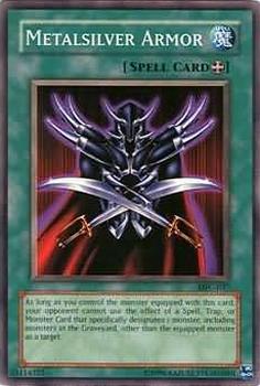 2003 Yu-Gi-Oh! Magician's Force 1st Edition #MFC-037 Metalsilver Armor Front