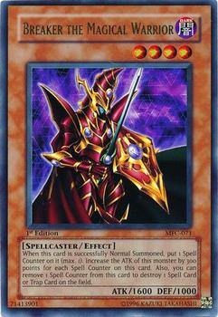 2003 Yu-Gi-Oh! Magician's Force 1st Edition #MFC-071 Breaker the Magical Warrior Front