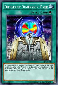 2003 Yu-Gi-Oh! Dark Crisis #DCR-044 Different Dimension Gate Front