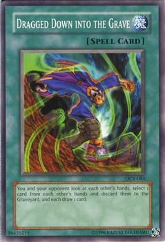 2003 Yu-Gi-Oh! Dark Crisis #DCR-084 Dragged Down into the Grave Front