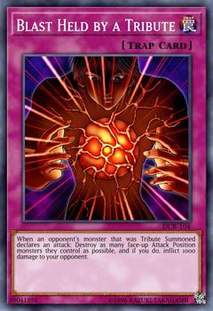 2003 Yu-Gi-Oh! Dark Crisis #DCR-104 Blast Held by a Tribute Front