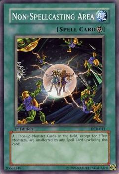 2003 Yu-Gi-Oh! Dark Crisis 1st Edition #DCR-043 Non-Spellcasting Area Front