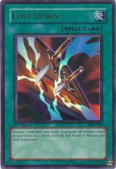 2003 Yu-Gi-Oh! Dark Crisis 1st Edition #DCR-053 Cost Down Front
