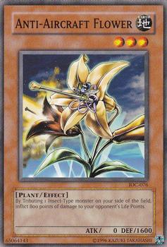 2004 Yu-Gi-Oh! Invasion of Chaos #IOC-076 Anti-Aircraft Flower Front