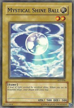 2004 Yu-Gi-Oh! Ancient Sanctuary North American #AST-004 Mystical Shine Ball Front