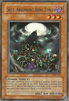 2004 Yu-Gi-Oh! Ancient Sanctuary North American #AST-011 Soul-Absorbing Bone Tower Front