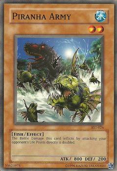2004 Yu-Gi-Oh! Ancient Sanctuary North American #AST-026 Piranha Army Front