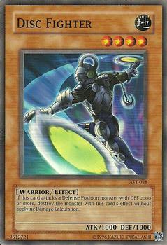 2004 Yu-Gi-Oh! Ancient Sanctuary North American #AST-028 Disc Fighter Front