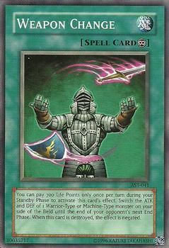 2004 Yu-Gi-Oh! Ancient Sanctuary North American #AST-041 Weapon Change Front