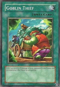 2004 Yu-Gi-Oh! Ancient Sanctuary North American #AST-045 Goblin Thief Front