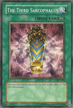 2004 Yu-Gi-Oh! Ancient Sanctuary North American #AST-099 The Third Sarcophagus Front