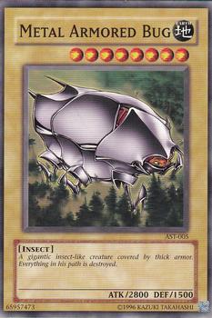 2004 Yu-Gi-Oh! Ancient Sanctuary North American #AST-005 Metal Armored Bug Front