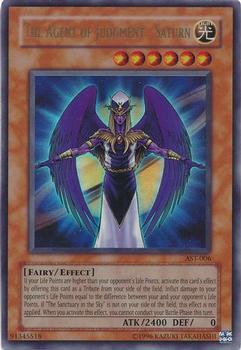 2004 Yu-Gi-Oh! Ancient Sanctuary North American #AST-006 The Agent of Judgment - Saturn Front