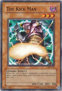 2004 Yu-Gi-Oh! Ancient Sanctuary North American #AST-012 The Kick Man Front
