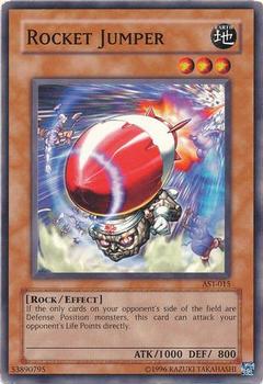 2004 Yu-Gi-Oh! Ancient Sanctuary North American #AST-015 Rocket Jumper Front