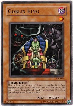 2004 Yu-Gi-Oh! Ancient Sanctuary North American #AST-031 Goblin King Front