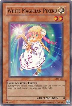 2004 Yu-Gi-Oh! Ancient Sanctuary North American #AST-033 White Magician Pikeru Front