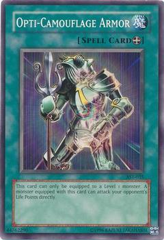 2004 Yu-Gi-Oh! Ancient Sanctuary North American #AST-035 Opti-Camouflage Armor Front