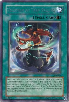 2004 Yu-Gi-Oh! Ancient Sanctuary North American #AST-044 Talisman of Trap Sealing Front