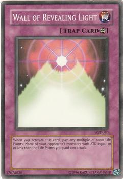 2004 Yu-Gi-Oh! Ancient Sanctuary North American #AST-050 Wall of Revealing Light Front