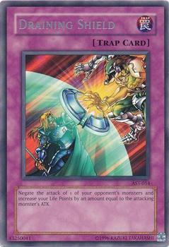 2004 Yu-Gi-Oh! Ancient Sanctuary North American #AST-054 Draining Shield Front