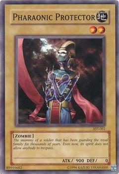 2004 Yu-Gi-Oh! Ancient Sanctuary North American #AST-061 Pharaonic Protector Front