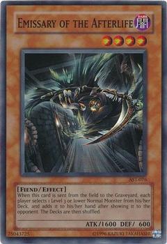 2004 Yu-Gi-Oh! Ancient Sanctuary North American #AST-076 Emissary of the Afterlife Front