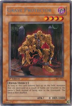 2004 Yu-Gi-Oh! Ancient Sanctuary North American #AST-077 Grave Protector Front