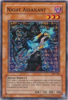 2004 Yu-Gi-Oh! Ancient Sanctuary North American #AST-080 Night Assailant Front