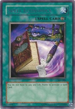 2004 Yu-Gi-Oh! Ancient Sanctuary North American #AST-089 Spell Economics Front