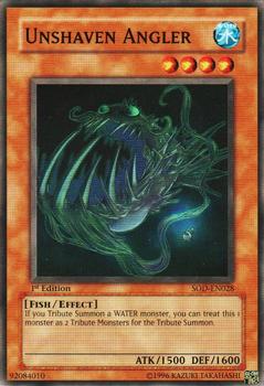 2004 Yu-Gi-Oh! Soul of the Duelist - 1st Edition #SOD-EN028 Unshaven Angler Front