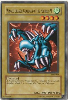 2002 Yu-Gi-Oh! Starter Deck: Yugi #SDY-003 Winged Dragon, Guardian of the Fortress #1 Front