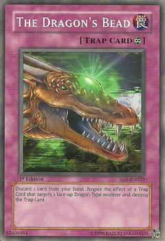 2005 Yu-Gi-Oh! Structure Deck Dragon's Roar 1st Edition #SD1-EN023 The Dragon's Bead Front