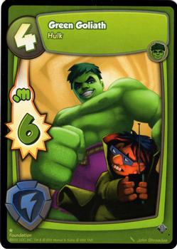 2012 Marvel Super Hero Squad Online #NNO Green Goliath Front