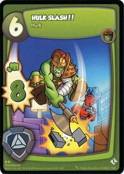 2012 Marvel Super Hero Squad Online #NNO Hulk Slash!! Front