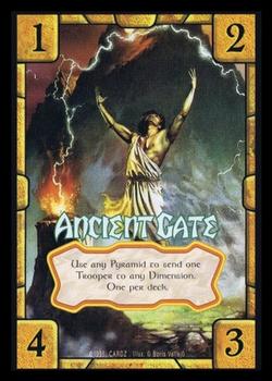 1995 Cardz Hyborian Gates #NNO Ancient Gate Front