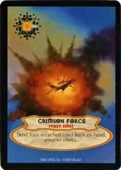 1995 Cardz Hyborian Gates #NNO Crimson Force Front