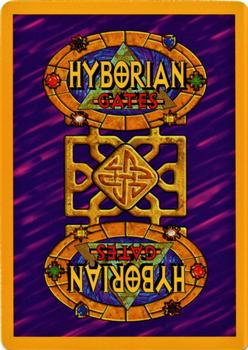 1995 Cardz Hyborian Gates #NNO Crimson Spheres of Valor Back