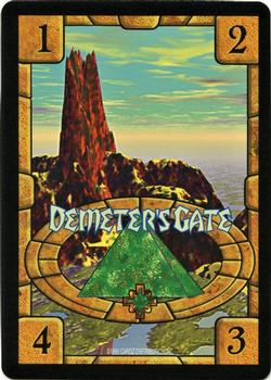 1995 Cardz Hyborian Gates #NNO Demeter's Gate Front